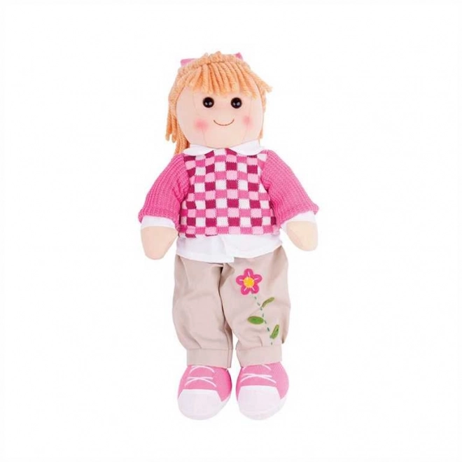 Bigjigs Toys Stoffen pop Melanie 38 cm
