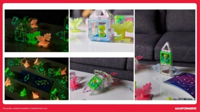 Magformers lichtgevende bouwset 20 stuks