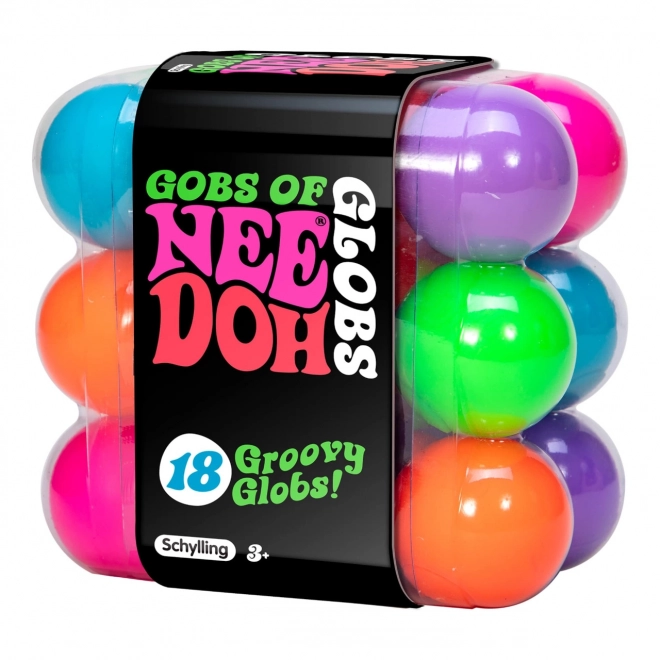 Schylling Kattenkleurige ballen NeeDoh
