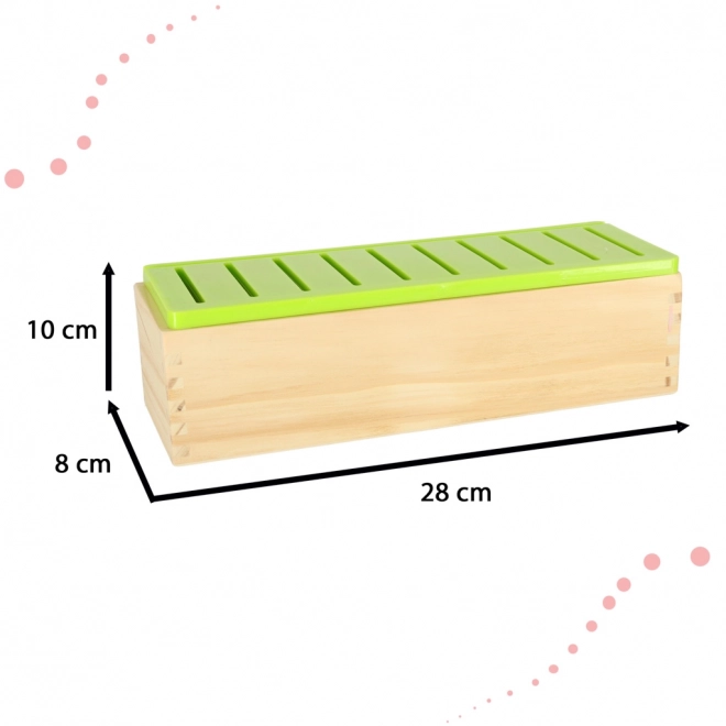 Houten Montessori educatieve sorteerder