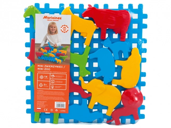 Kostky Marioinex Mini ZOO
