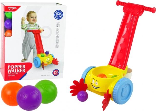 Duwbare ballenverzamelaar voor kinderen