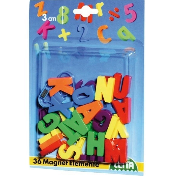 Grote magnetische letters 36 stuks