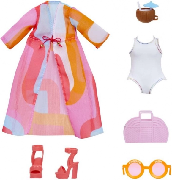 Zomerse outfit klaar voor bij het water