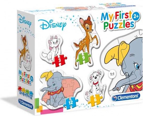 mijn eerste puzzel disney diertjes clementoni