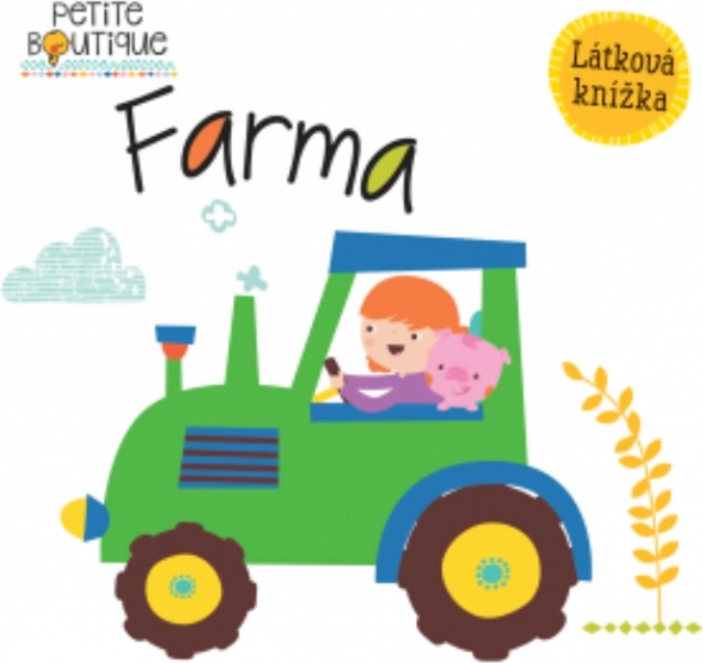 Svojtka & Co. Petite Boutique: boerderij – zacht stoffen boekje voor de allerkleinsten
