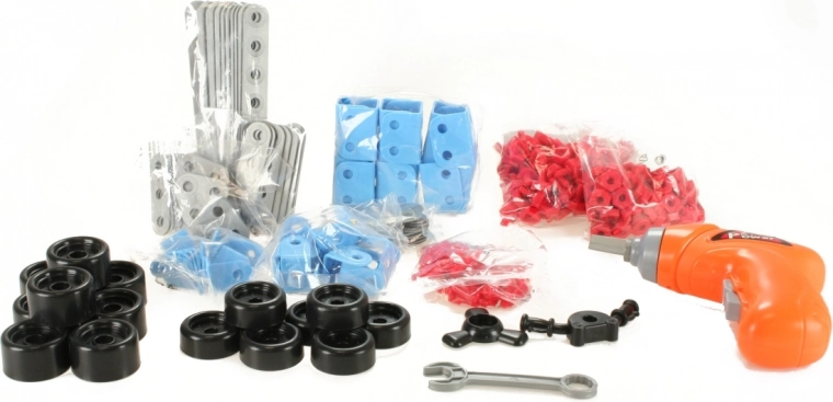 286 onderdelen voor onbegrensde creativiteit