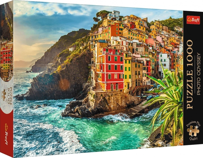Puzzel 1000 stukjes Premium Plus Kwaliteit Stad Riomaggiore Italië