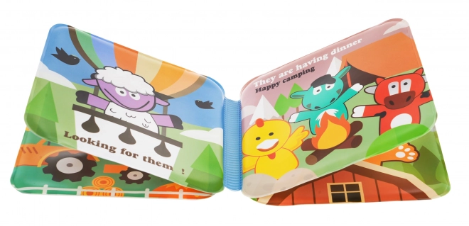 Set rubberen boerderijpoppen + brochure