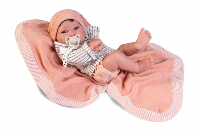 Antonio Juan 50413 PIPO - realistische babypop met volledig vinyllichaam - 42 cm