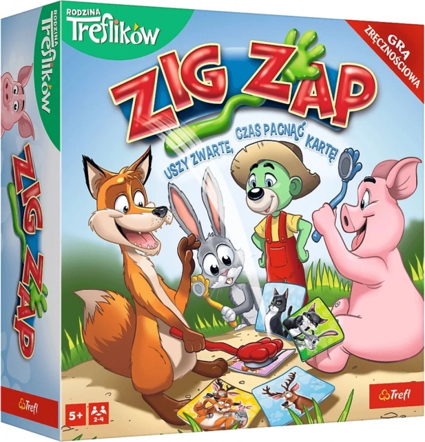 Familiespel Zig Zap Familie Trefliks