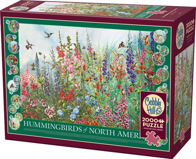 Puzzel Kolibries van Noord-Amerika 2000 stukjes van Cobble Hill