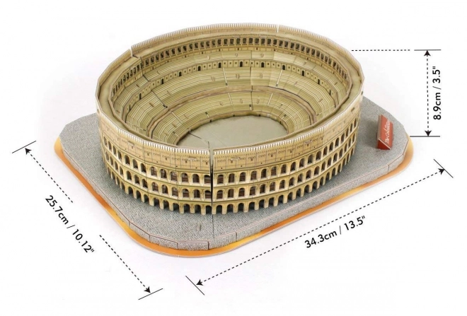 3D puzzel CubicFun Nationale Geografische Colosseum 131 stukjes