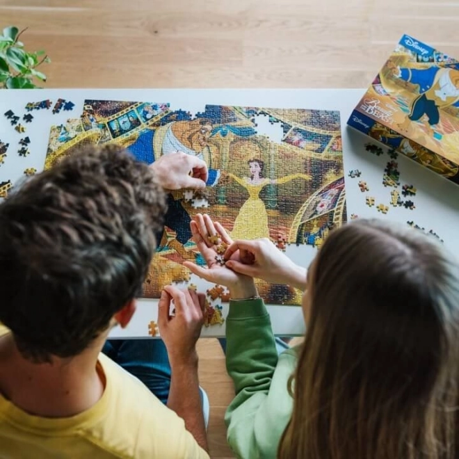 puzzel TREFL Premium Plus iconische momenten: Belle en het Beest 1000 stukjes