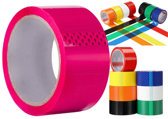 Roze acryl verpakkingstape