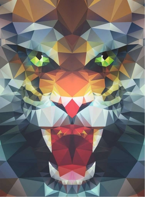 Puzzel Polygone Leeuw 500 Stukjes Ravensburger