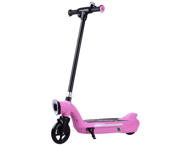 Elektrische step met LED verlichting – Roze