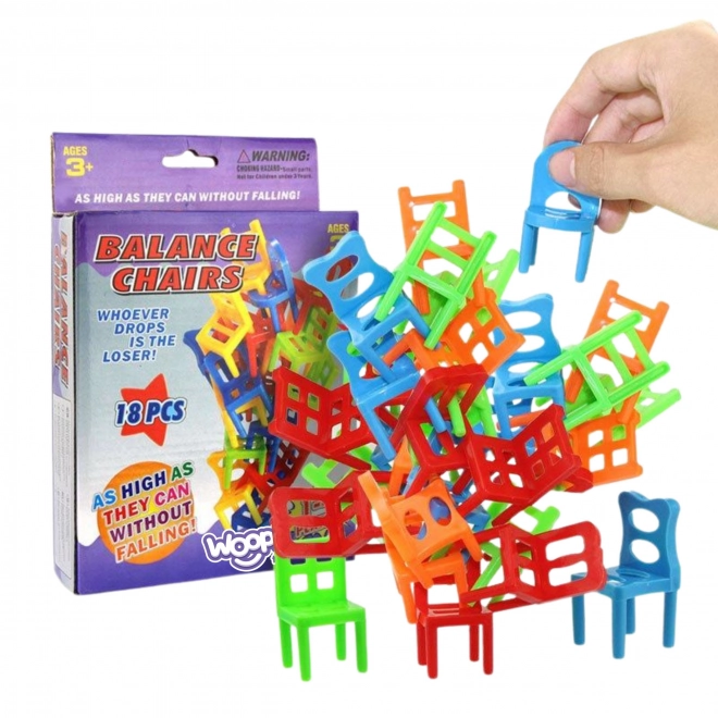 Behendigheidsspel Woopie Balancerende Stoelen