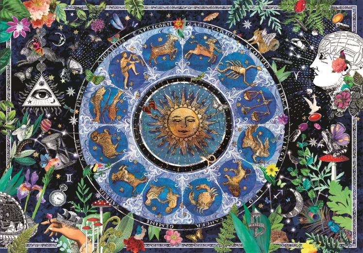 Clementoni Puzzle Astrologische kaart 1000 stukjes