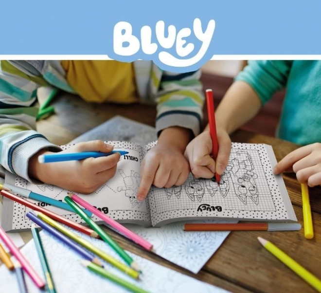 Schoolset voor tekenen Bluey