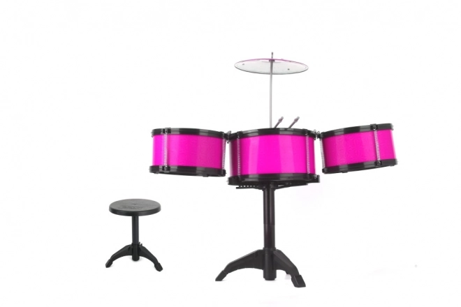 Kinder drumstel met krukje Yuesheng Toys