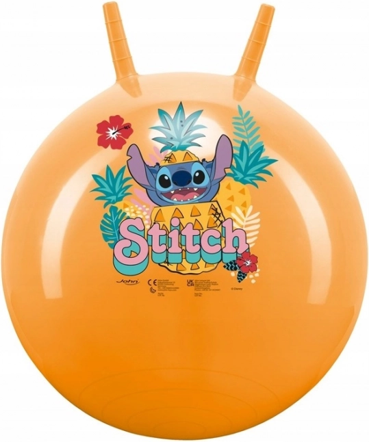 Kinder skippybal STITCH 50 cm (draagvermogen 50 kg)