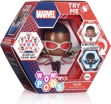 Wow Pod Marvel Falcon – verzamelbare lichtgevende figuur