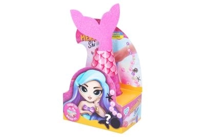 Zeemeermin slijm roze glitter 250 ml