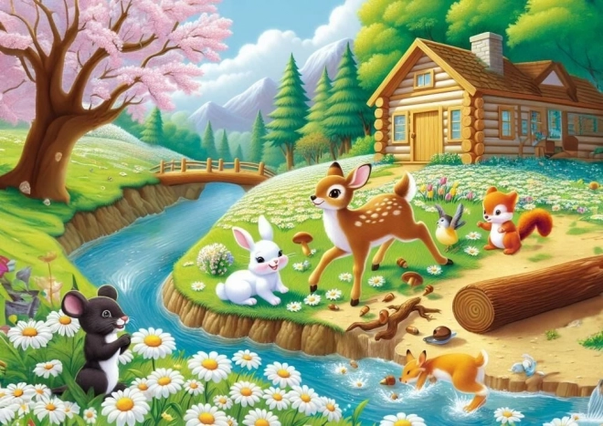 Puzzel Lentevreugde 25 stukjes
