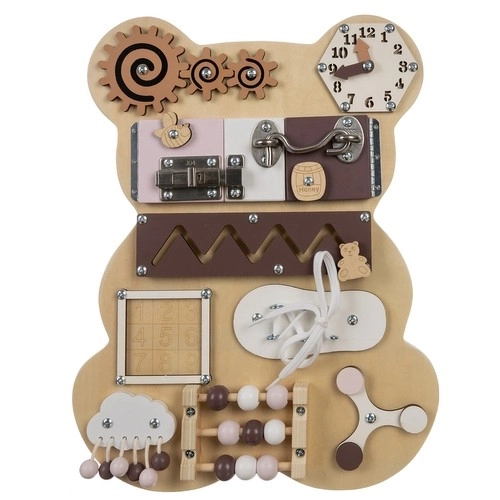 Manipulatiebord met beer Kruzel 22584