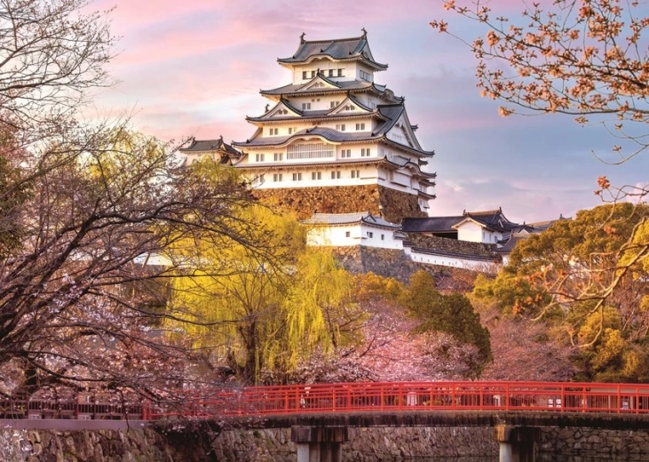 Puzzel Imposante kastelen en paleizen: Himeji, Japan