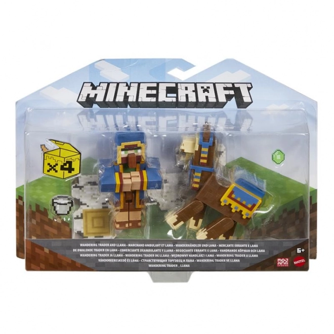 Minecraft figuurtjes 8 cm dubbele verpakking