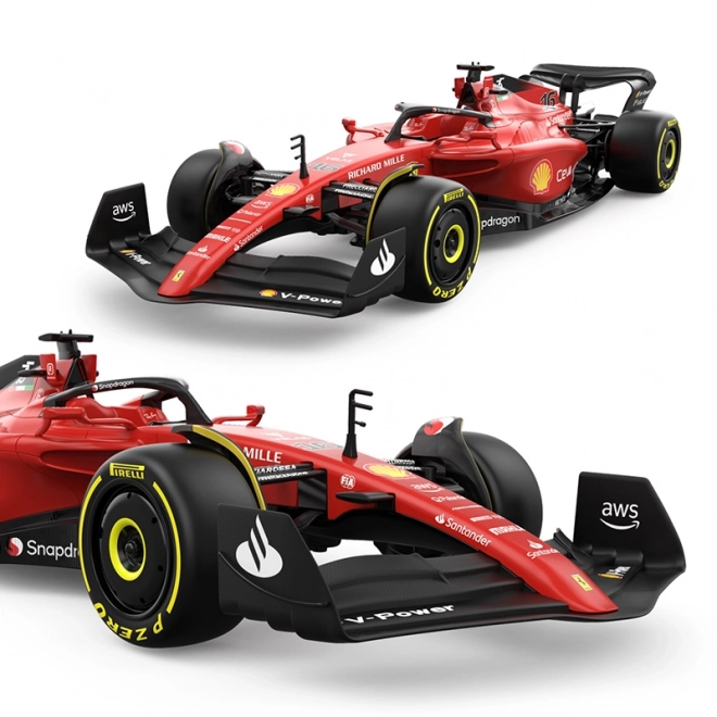 RC model Rastar formule 1 Ferrari F1 75 1:12 met afstandsbediening