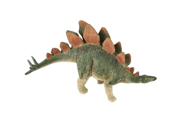 Stegosaurus kunststof in zak 17cm