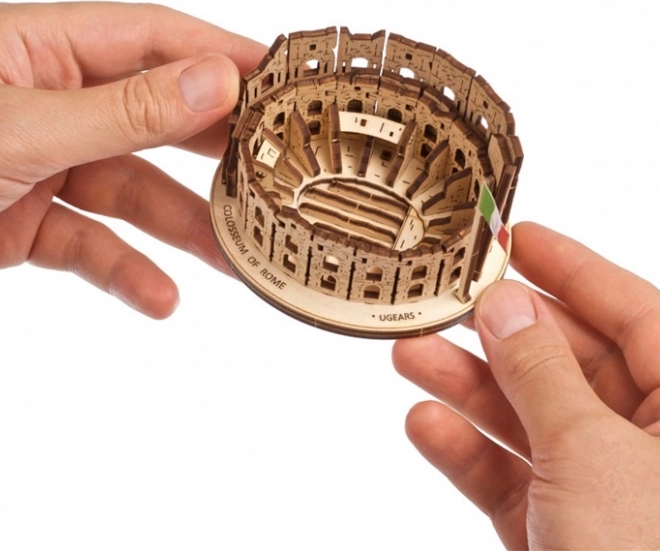 Ugears 3D houten mechanische puzzel Colosseum