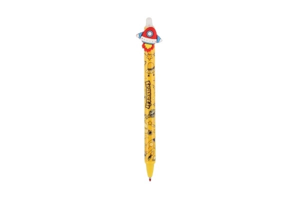 Pen gumtransportmiddel 0,5 kunststof blauw 6 kleuren