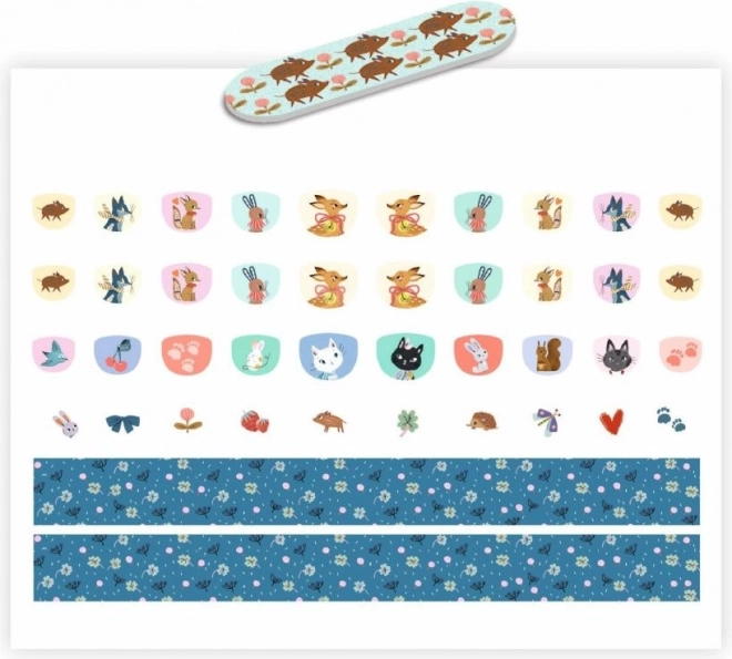 Nagelstickers Dieren voor kinderen