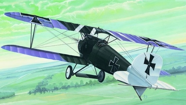 Model Albatros D3 15,4x19,2cm in doos 31x13,5x3,5cm