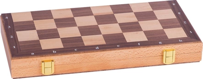 Opvouwbaar schaakbord met sluiting