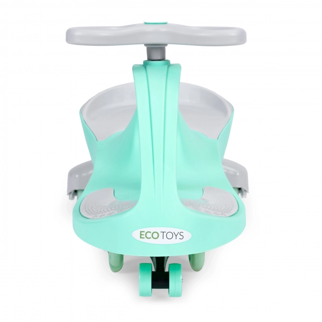 Wiggle Car met lichtgevende wielen groen ECOTOYS