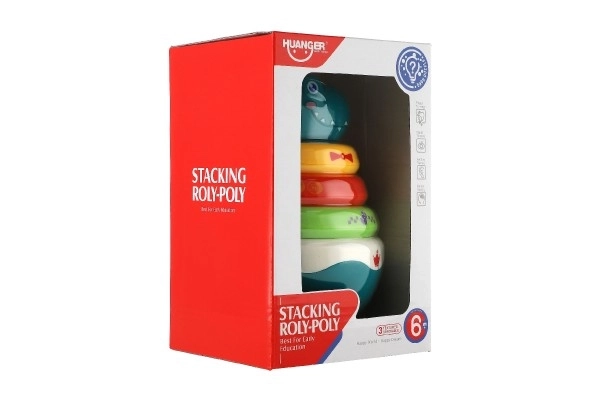 Dinosaurus Roly Poly stapelbare puzzel met geluid