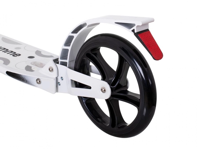 AILO opvouwbare stadsstep 200mm wielen demper voor achter GIMME – Wit