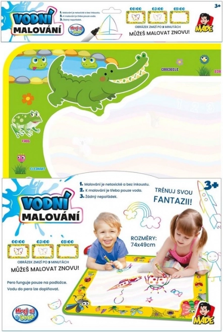 Magisch schilderen met water - diertjes