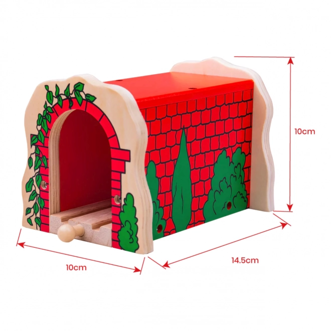 Bigjigs Rail Bakstenen Spoortunnel