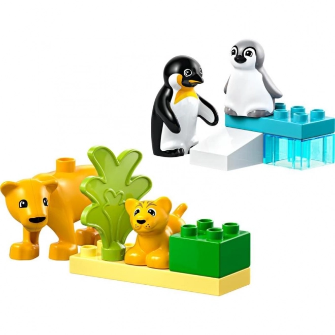 Lego Duplo Wilde Dierenfamilies: Pinguïns en Leeuwen