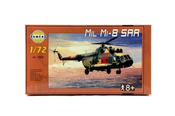 Model Mil Mi-8 SAR 1:72 25,5x29,5 cm in doos 34x19x6cm