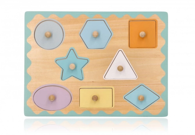 Puzzel met vormgrepen
