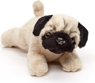 Pluchen hond liggend 19 cm
