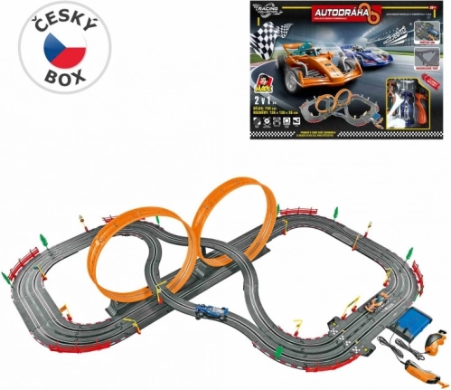 Racebaan met formule-auto’s 7,5 m