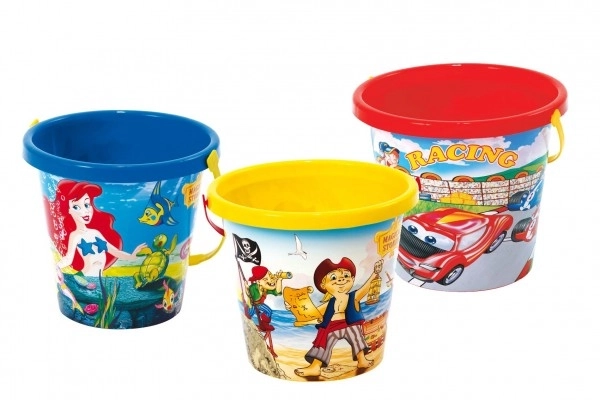 Plastic emmer voor zand 21x18 cm